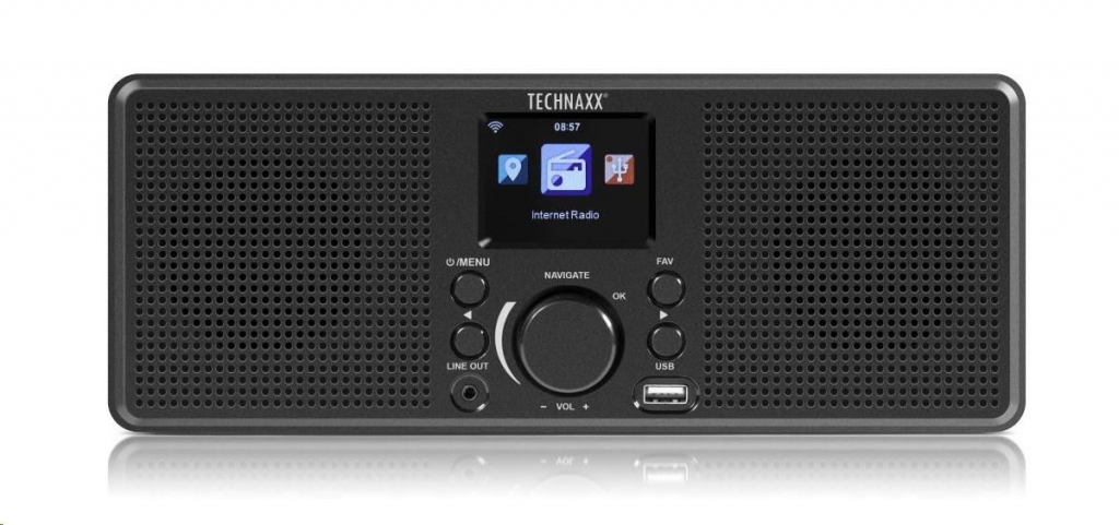 Technaxx internetové stereo rádio