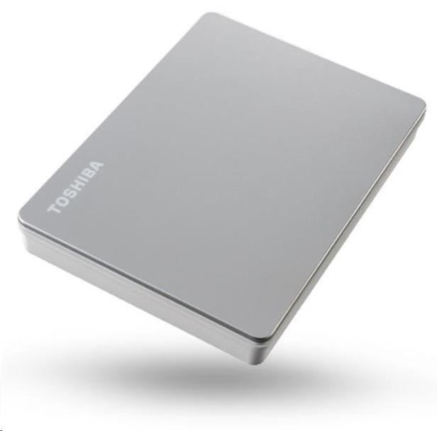 TOSHIBA HDD CANVIO FLEX 1TB, 2,5", USB 3.2 Gen 1, stříbrná / silver