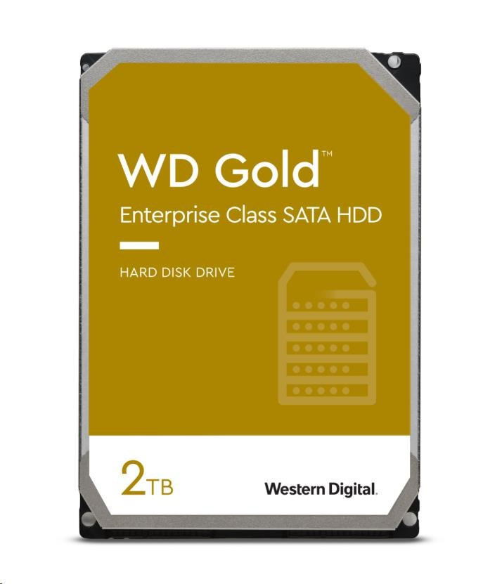 WD GOLD WD2005FBYZ 2TB SATA/ 6Gb/s 128MB cache 7200 ot., CMR, Enterprise