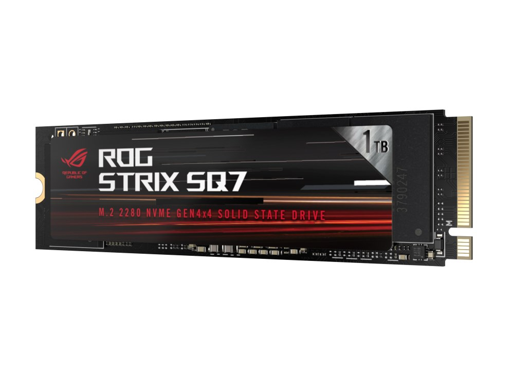 ASUS SSD ROG Strix SQ7 Gen4 1TB, černá
