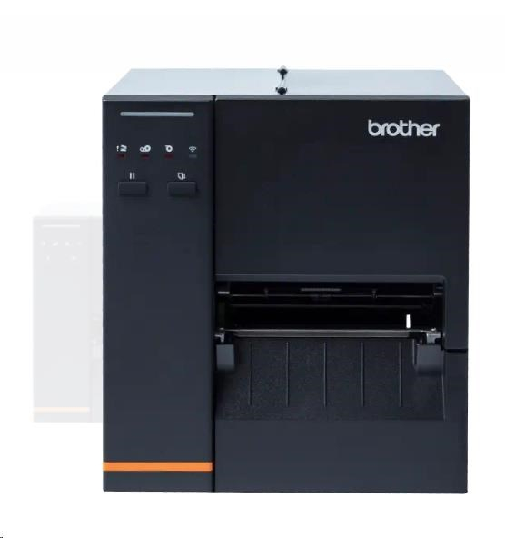 BROTHER tiskárna štítků TJ-4020TN (tisk štítků, 203 dpi, max šířka štítků 107 mm) USB, LAN, RS-232C, LED indikace