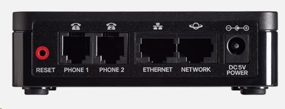 Cisco ATA192, VoIP multiplatformový telefonní adaptér, 2xRJ-45,2xRJ-11, 2xSIP