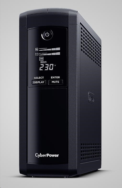 CyberPower Value PRO SERIE GreenPower UPS 1200VA/720W, IEC zásuvky