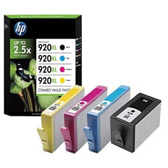 HP CMYK cartidge č. 920XL, 1x1200/3x700 str. [C2N92AE] - Ink náplň