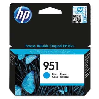 HP cyan cartridge č. 951, [CN050AE] - Ink náplň