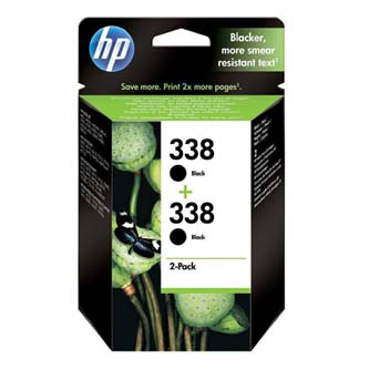 HP Doublepack - šetříte až 15%: black cartridge č. 338, 2x 11 ml [CB331EE] - Ink náplň