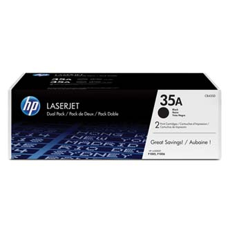 HP LJ P1005, P1006, HP 35A, black, 2x 1500 str., dual pack, [CB435AD] - Laser toner//4,5