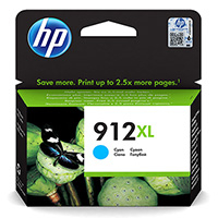 HP originální ink [3YL81AE], HP 912XL, cyan, 825str., high capacity//1
