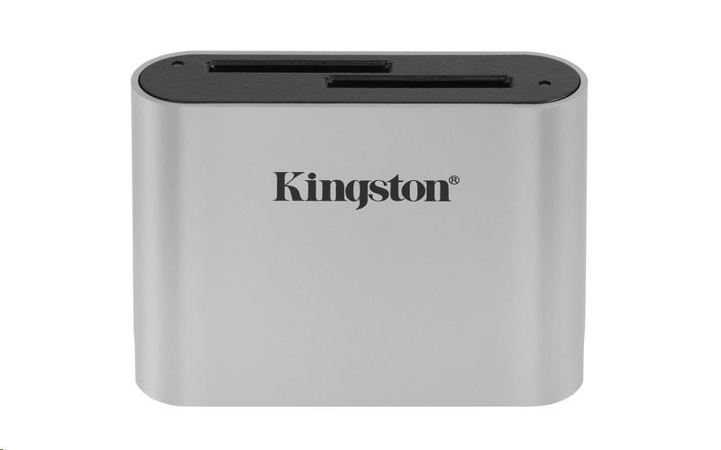 Kingston čtečka karet, USB3.2 Gen1 Workflow Dual-Slot SDHC/SDXC UHS-II Card Reader
