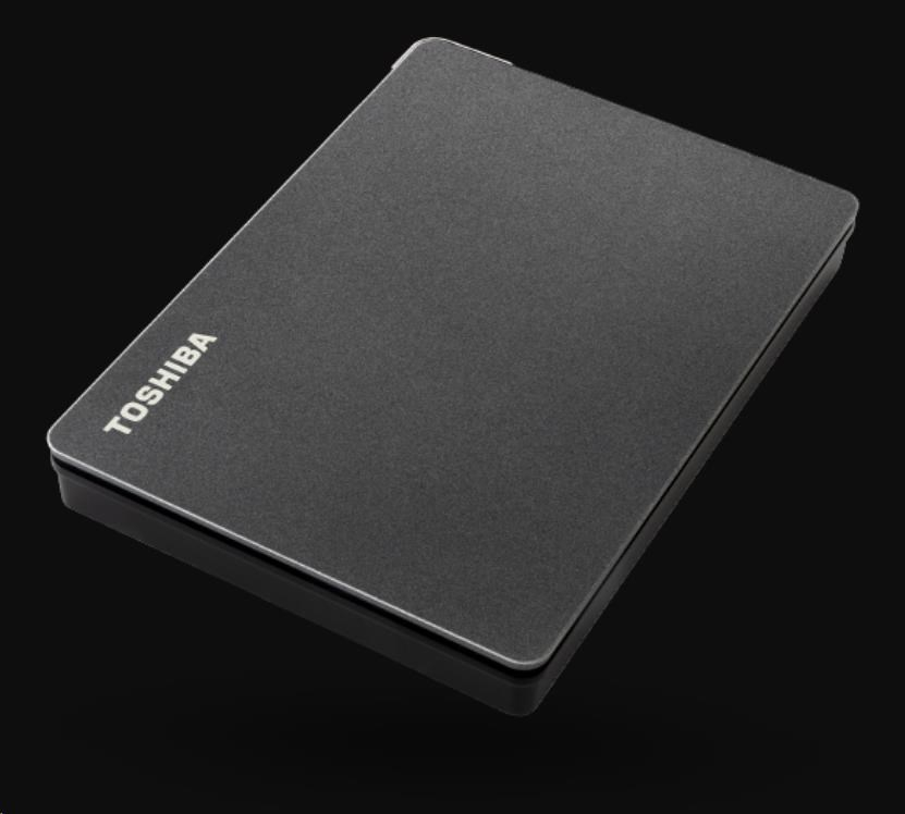 TOSHIBA HDD CANVIO GAMING 2TB, 2,5", USB 3.2 Gen 1, černá / black