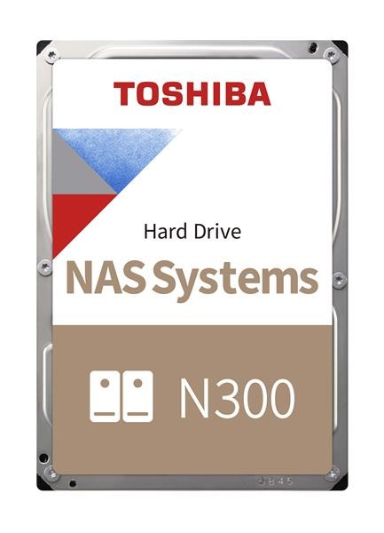 TOSHIBA HDD N300 NAS 18TB, SATA III, 7200 rpm, 512MB cache, 3,5", BULK