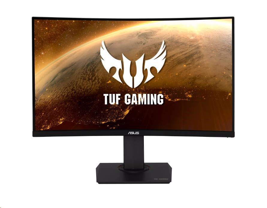 ASUS LCD 31.5" VG32VQR 2560x1440 GAMING CURVED 165Hz 400cd DP HDMI PIVOT DisplayPort cable + HDMI cable