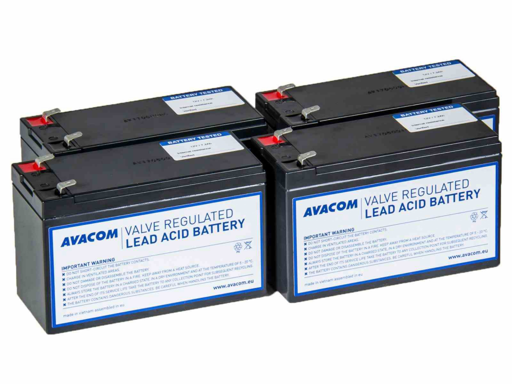 AVACOM AVA-RBP04-12072-KIT - baterie pro CyberPower, EATON, Effekta, Legrand