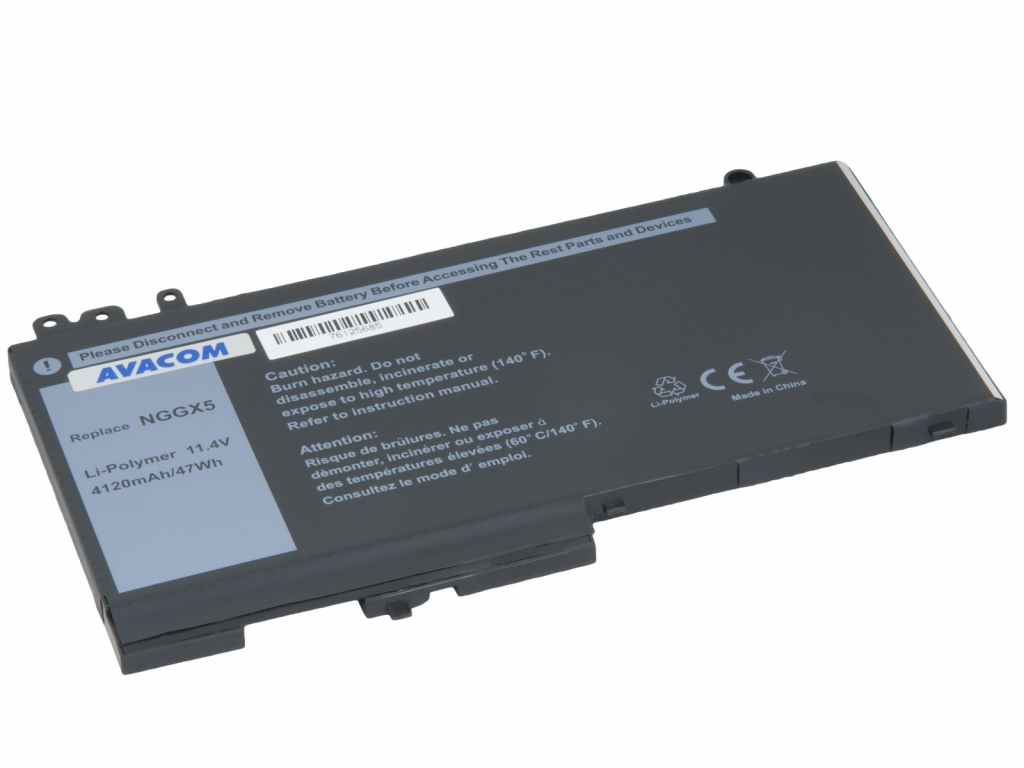AVACOM baterie pro Dell Latitude E5270 / E5570 Li-Pol 11,4V 4120mAh 47Wh