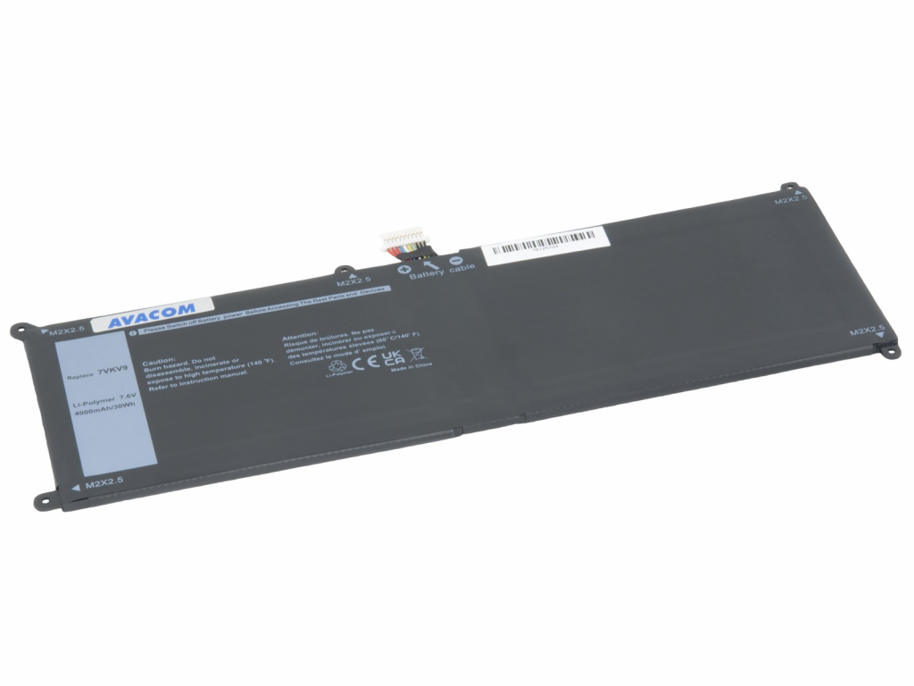 AVACOM baterie pro Dell XPS 9250, Latitude 7275 Li-Pol 7,6V 4000mAh 30Wh