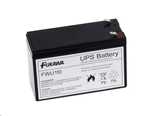 Baterie - FUKAWA FWU-110 náhradní baterie za APCRBC110 (12V/7Ah)