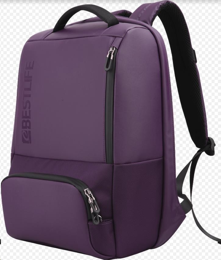 Bestlife nepremokavý batoh na 15.6" notebook s poistkou proti krádeži a USB