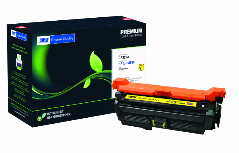 HP Color LaserJet  M680DN, M680z, yellow; 16500 str., č. 653A [CF322A] MSE toner//2