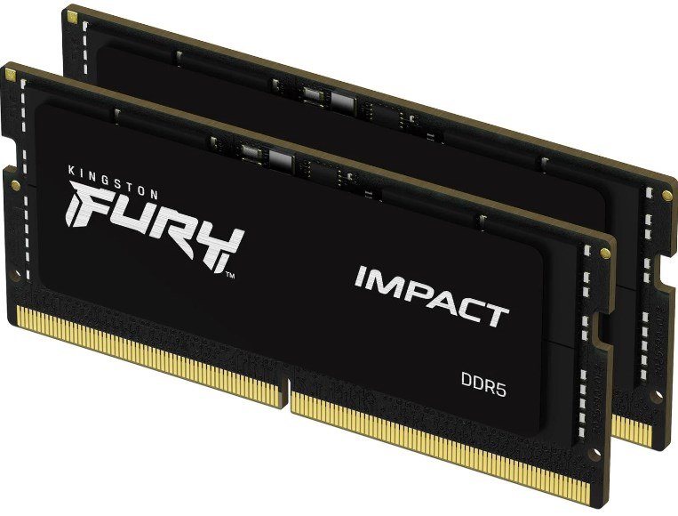 KINGSTON SODIMM DDR5 16GB (Kit of 2) 4800MT/s CL38 FURY Impact
