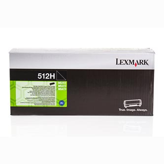 Lexmark MS312,Lexmark originální toner 51F2H00, black, 5000str., return, high capacity