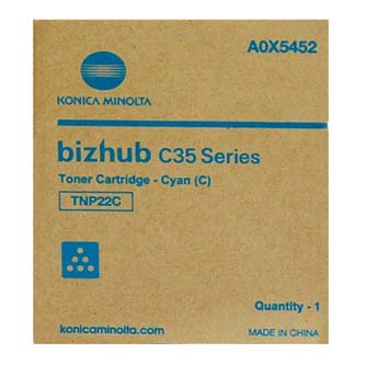 Minolta Bizhub C35, 6000 str. cyan,TNP-22C [A0X5452] - Laser toner//0