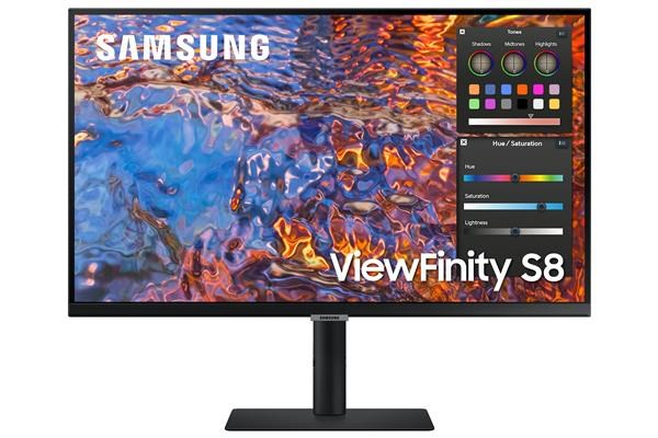 SAMSUNG MT LED LCD Monitor 27" ViewFinity LS27B800PXUXEN-plochý,IPS,3840x2160,5ms,60Hz,HDMI,DisplayPort,USB-C,Pivot