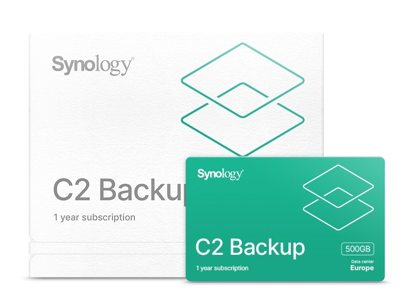 Synology C2 Backup 500GB na 1 rok