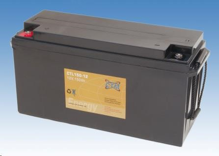 Baterie - CTM CTL 150-12 (12V/150Ah - M6), životnost 10-12let