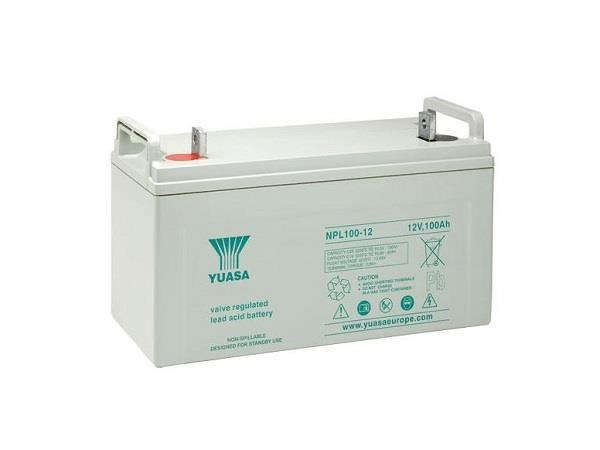 Baterie - YUASA NPL100-12/FR (12V/100Ah - Oko M10), životnost 12 let