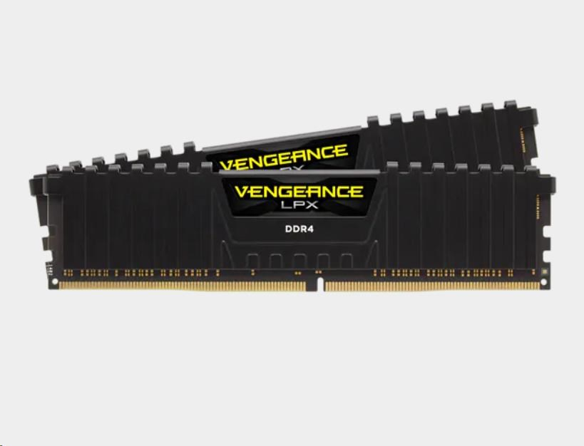 CORSAIR DIMM DDR4 16GB (Kit of 2) 3600MHz CL18 Vengeance LPX Černá