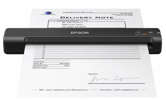 EPSON skener WorkForce ES-50, A4, 600x600dpi, USB, mobilní