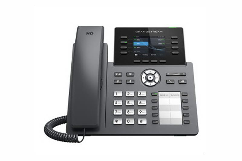 Grandstream GRP2634 [VoIP telefon - 8 linek, 4 SIP účty, RJ9, Bluetooth, PoE, Wi-Fi]