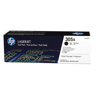 HP CLJ PRO M351, M375, HP 305X, black, 2x 4000 str., dual pack, [CE410XD] - Laser toner