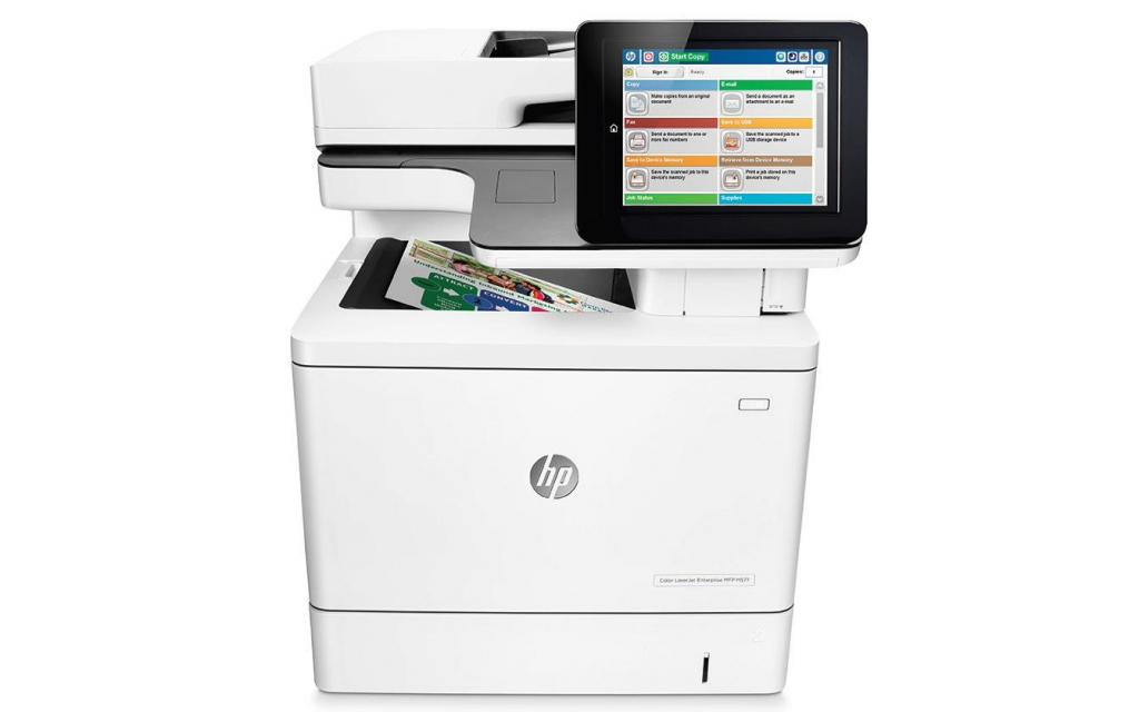 HP Color LaserJet Enterprise MFP M577f (A4, 38 ppm, USB 2.0, Ethernet, Print/Scan/Copy, FAX, Duplex)