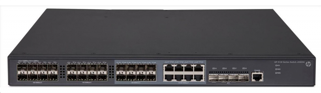 HPE FlexNetwork 5130 24G SFP 4SFP+ EI Switch (Must select min 1 power supply) RENEW JG933AR