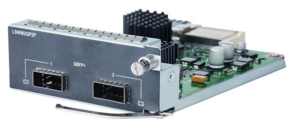 HPE FlexNetwork 5510 2-port QSFP+ Module rfbd