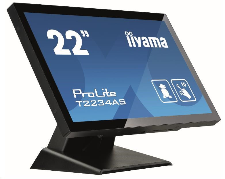 iiyama ProLite T2234AS-B1, 54.6cm (21.5''), Projected Capacitive, eMMC, Android, black
