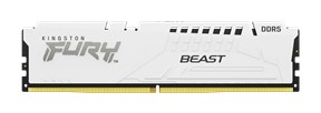 KINGSTON DIMM DDR5 16GB 5200MT/s CL40 FURY Beast Bílá XMP