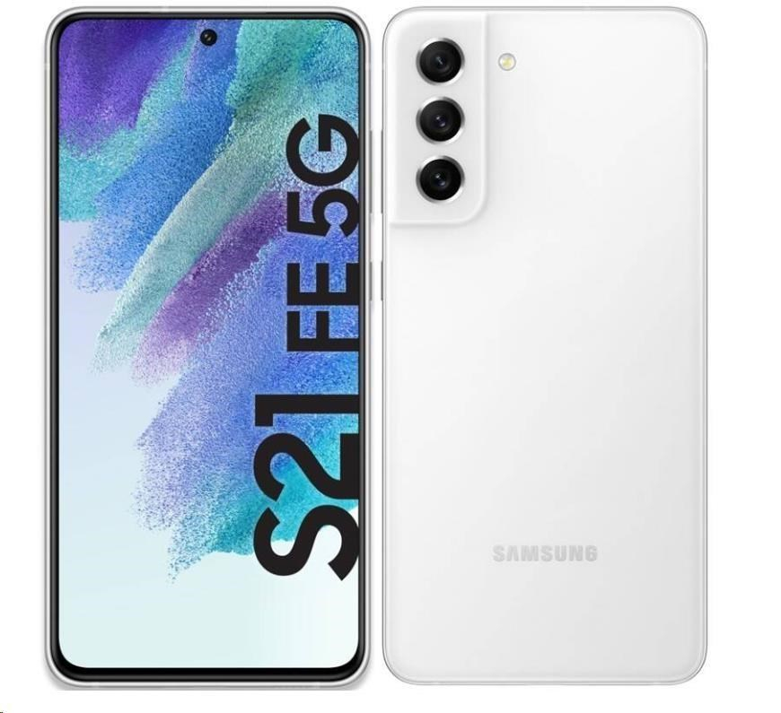 Samsung Galaxy S21 FE (G990), 8/256 GB, 5G, DS + eSIM, bílá