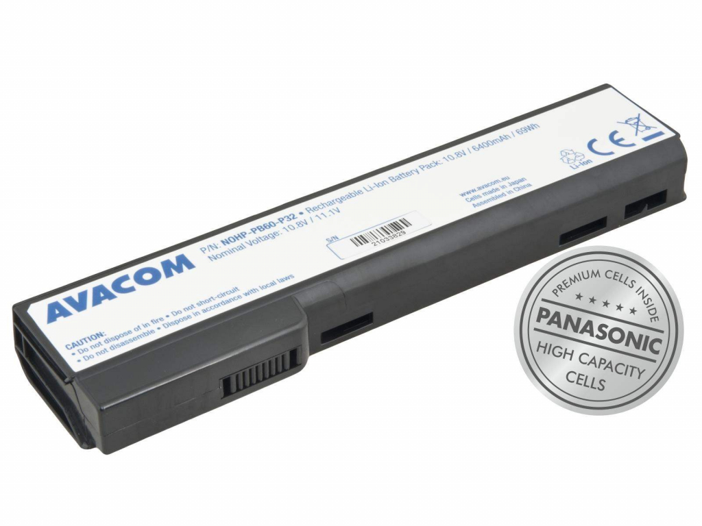 AVACOM baterie pro HP ProBook 6360b, 6460b series Li-Ion 10,8V 6400mAh 69Wh