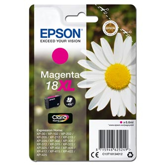 Epson Expression Home XP-102,402,302, 405, magenta, 6,6 ml [C13T18134012] - Ink cartridge