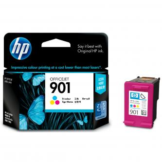 HP 3-barevná cartridge č. 901, 9 ml  [CC656AE] - Ink náplň