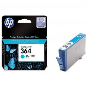 HP cyan cartridge  č. 364, 300 str.  [CB318EE] - Ink náplň