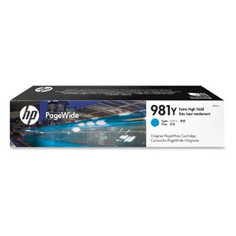 HP originální ink [L0R13A], HP 981Y, cyan, 16000str., 185ml, extra high capacity