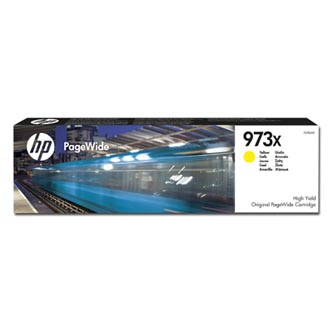 HP PW Pro 452, 477, 577, HP 973X, yellow, 7000 str., 82 ml, [F6T83AE] - Ink cartridge//1