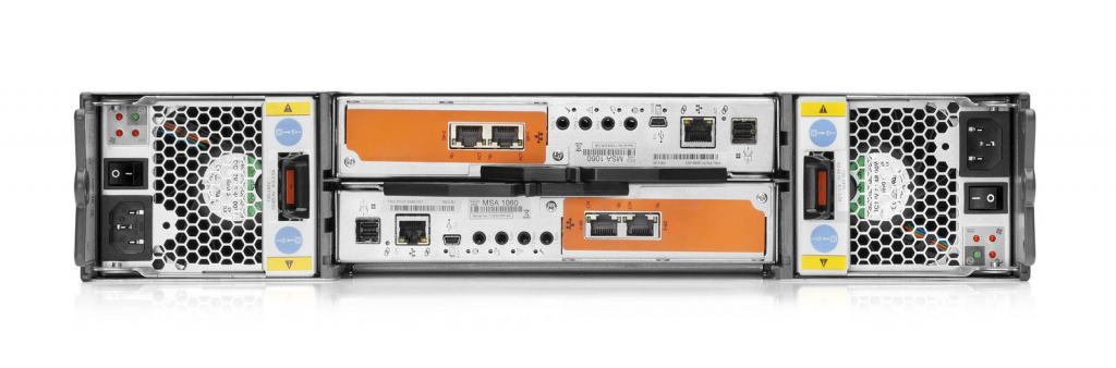 HPE MSA 1060 12Gb SAS SFF Storage (2redundPS, 2controllers, 2pducords, rackmount kit, noSPFs)