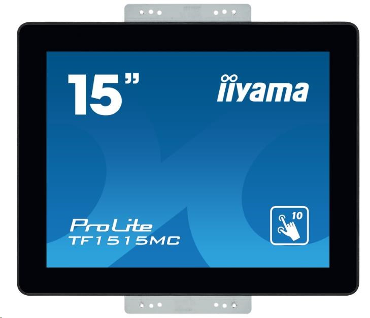 iiyama ProLite TF1515MC-B2, 38.1 cm (15''), Projected Capacitive, 10 TP, black