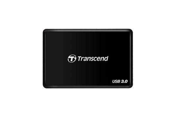TRANSCEND Card Reader RDF2, USB 3.0, Black