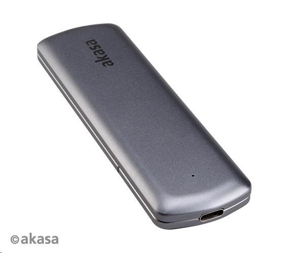AKASA externí box pro M.2 SATA/NVMe SSD, USB 3.2 Gen 2, 10Gb/s, hliník