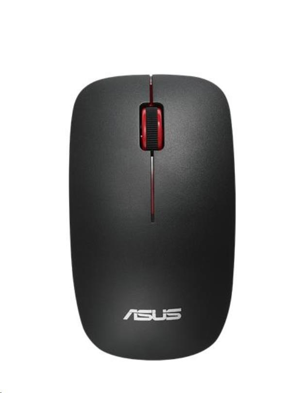 ASUS WT300 Bezdrátová myš, černá/červená